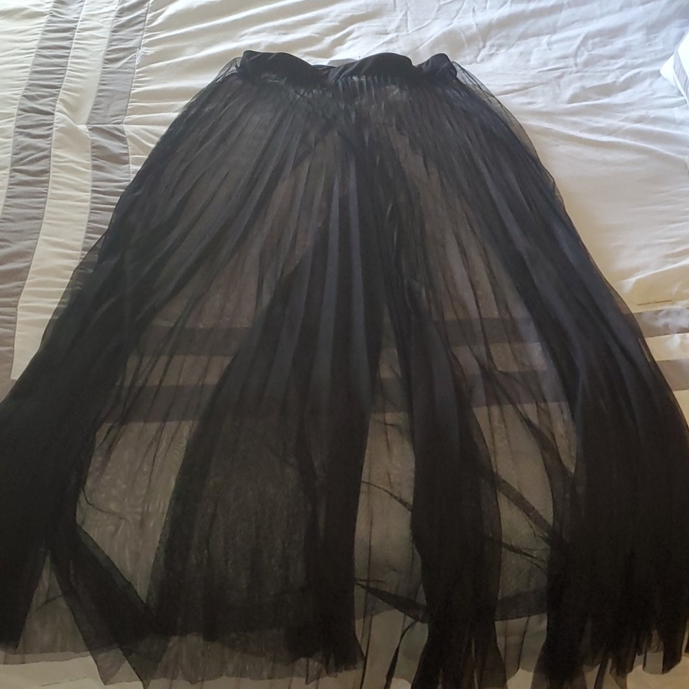 Black bottom cover up